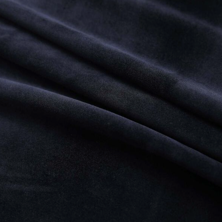 Rideaux occultant velours | Noir