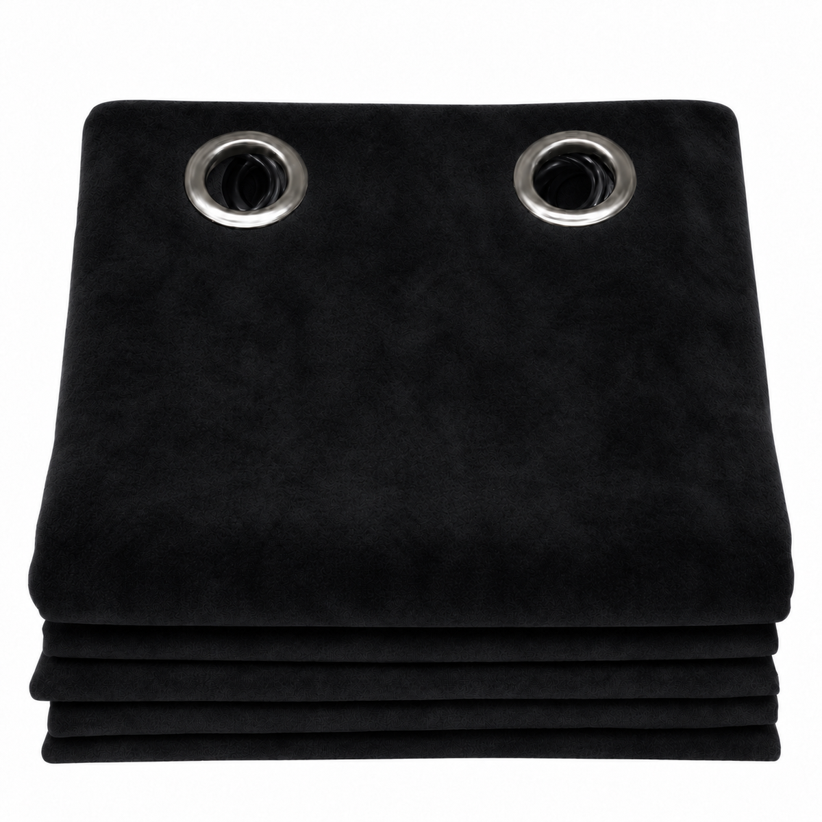 Rideaux occultant velours | Noir