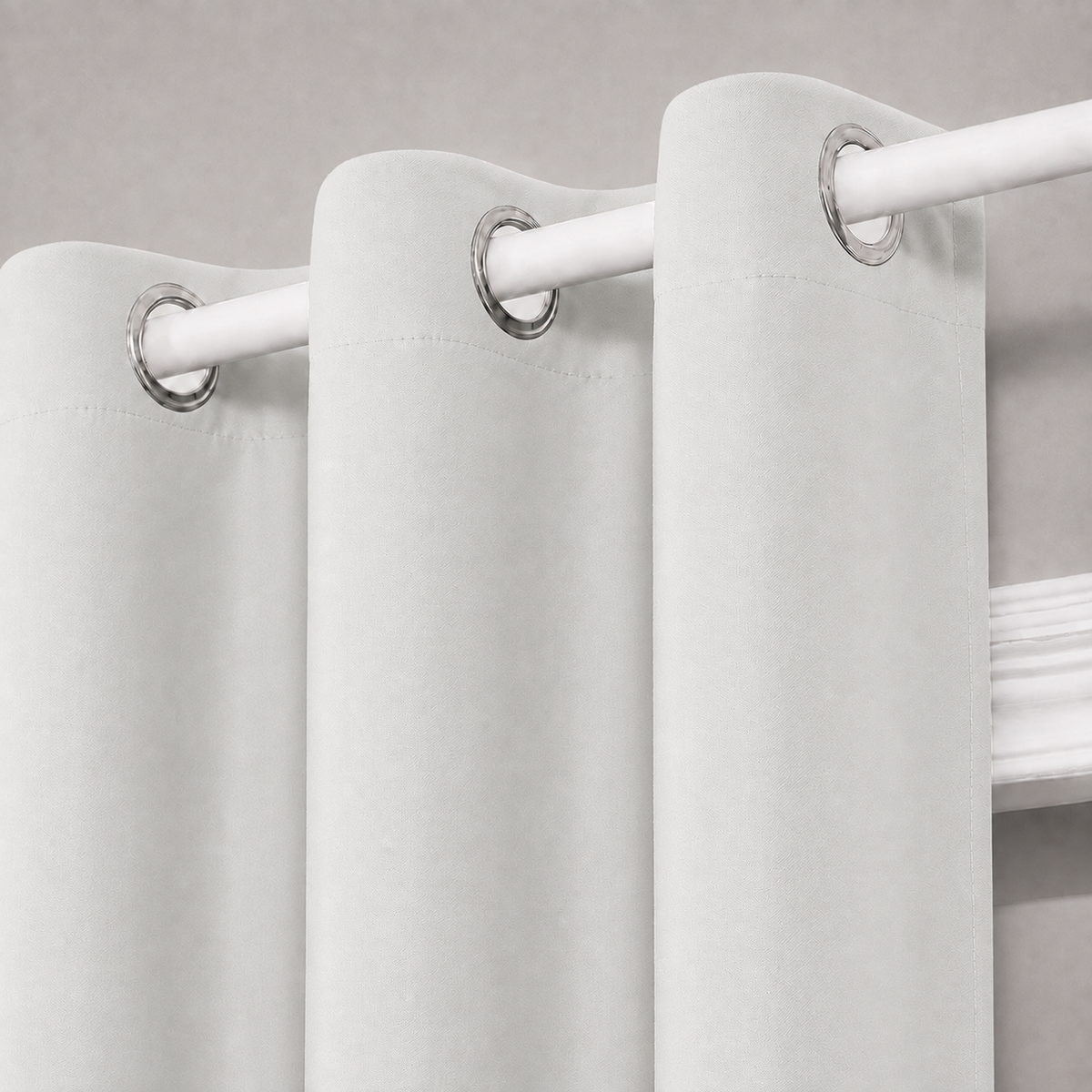 Rideaux occultant thermique | Blanc
