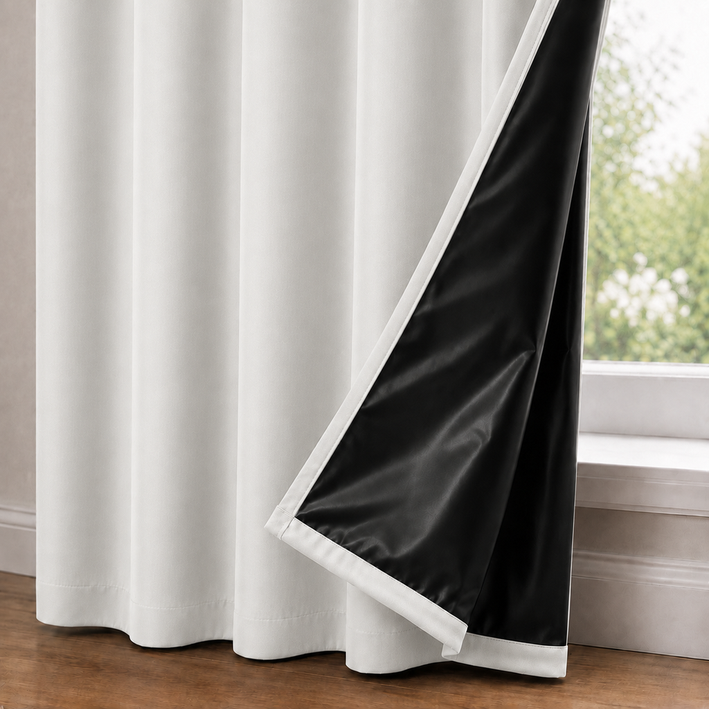 Rideaux occultant thermique | Blanc