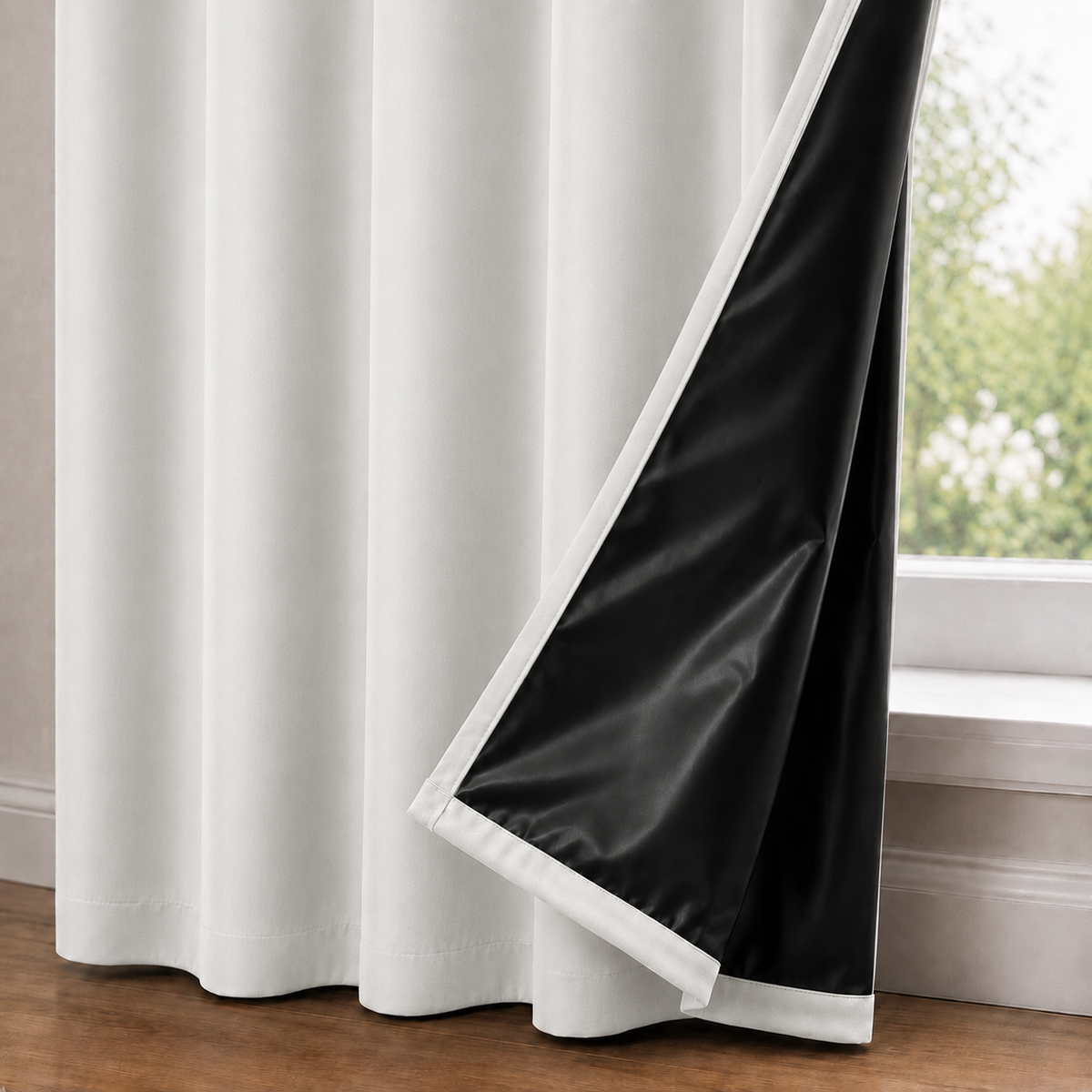 Rideaux occultant thermique | Blanc