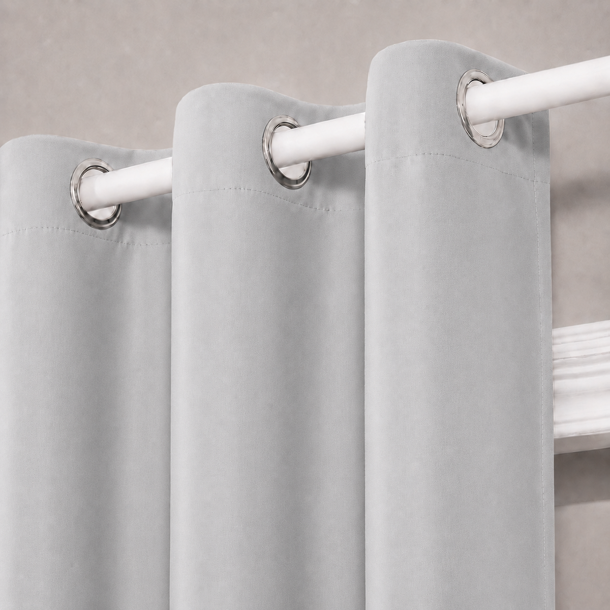 Rideaux occultant thermique | Gris clair