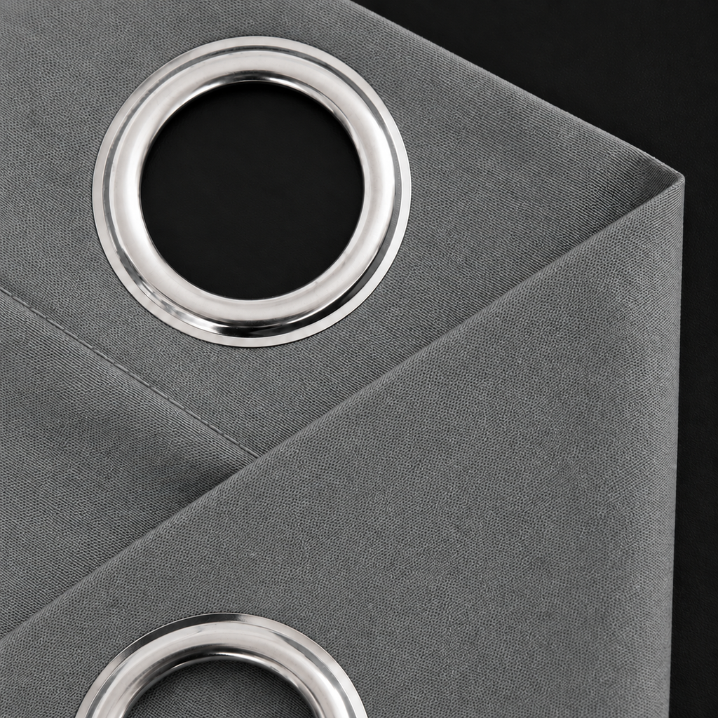 Rideaux occultant thermique | Gris foncé