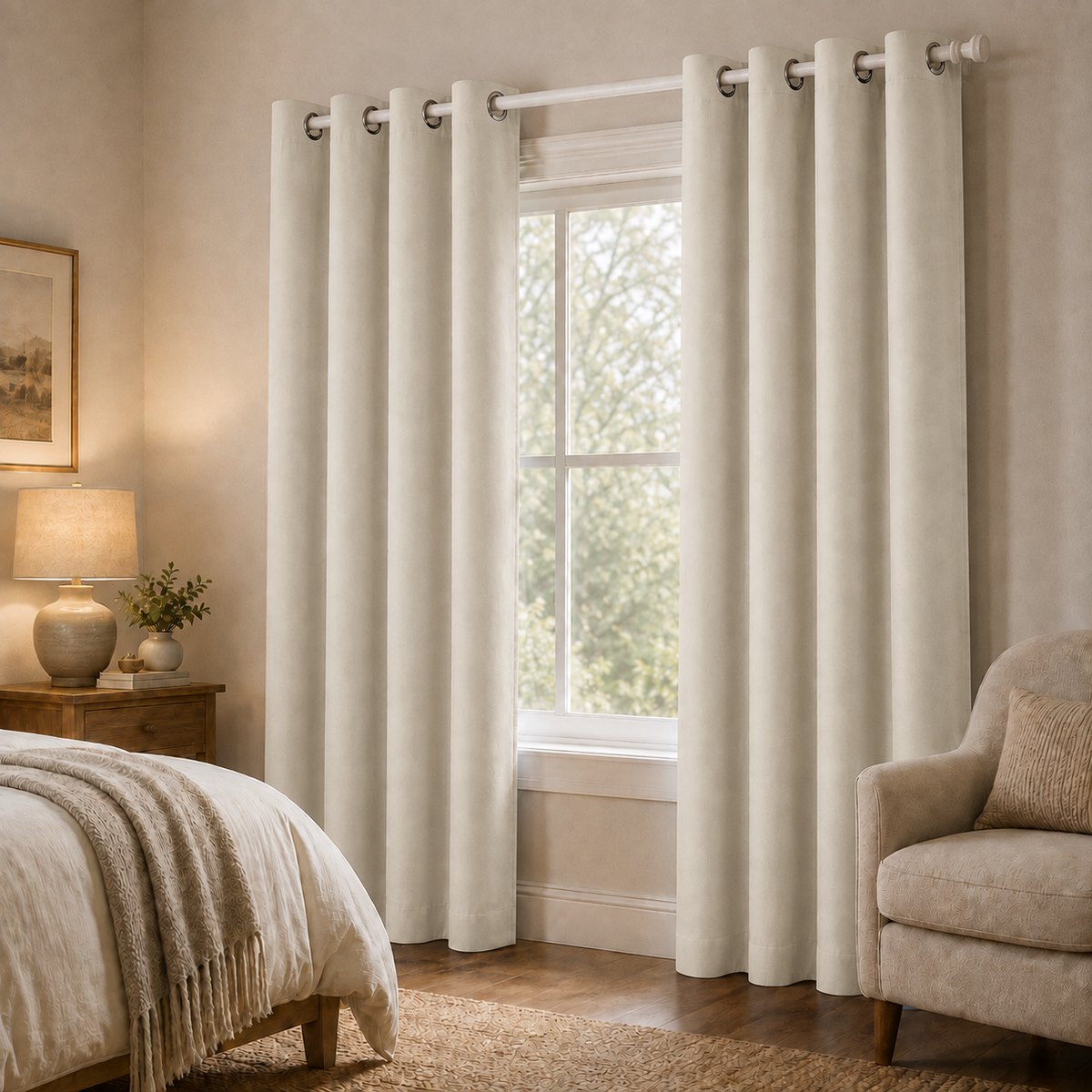 Rideaux occultant thermique | Beige