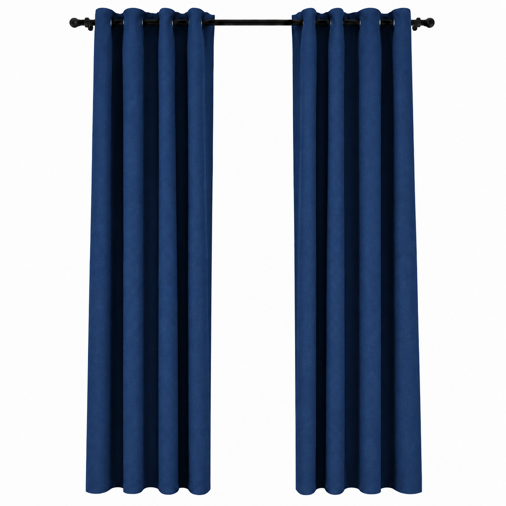 Rideaux occultant thermique premium | Bleu
