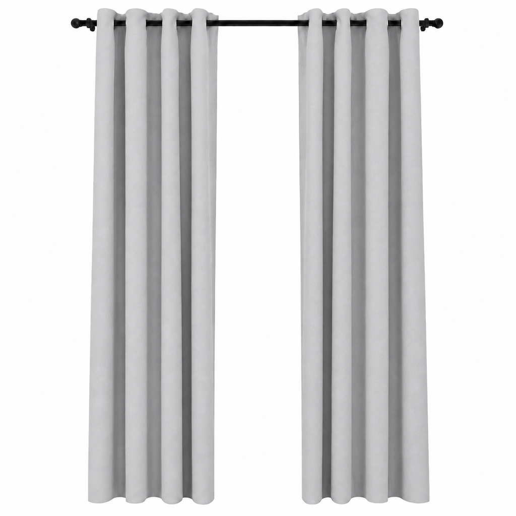Rideaux occultant thermique | Gris clair