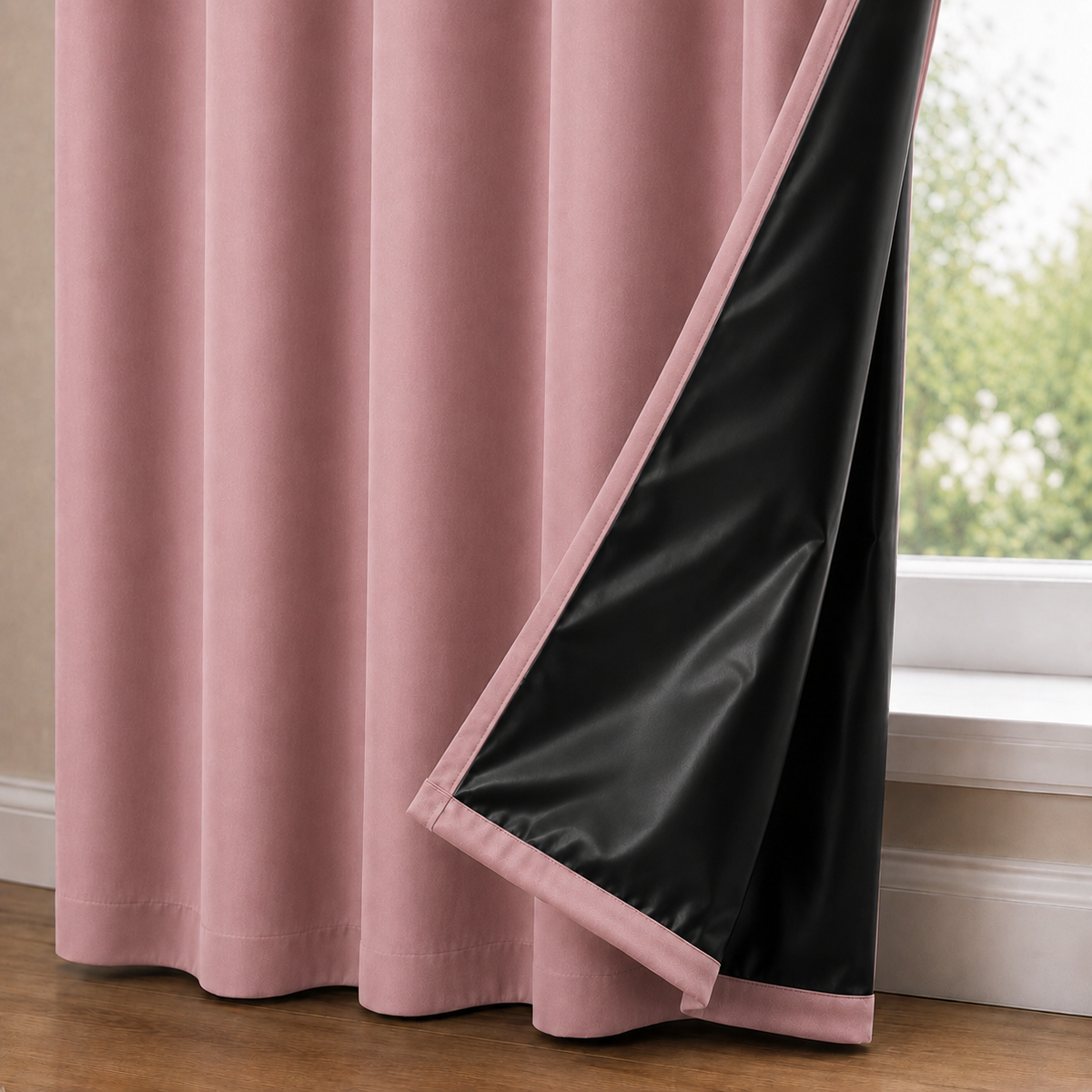 Rideaux occultant thermique | Rose