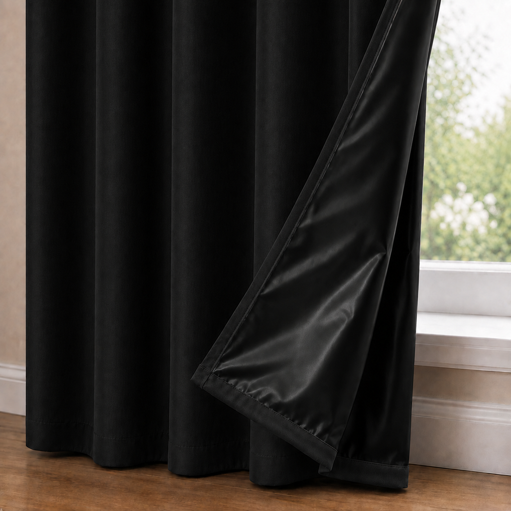 Rideaux occultant thermique | Noir