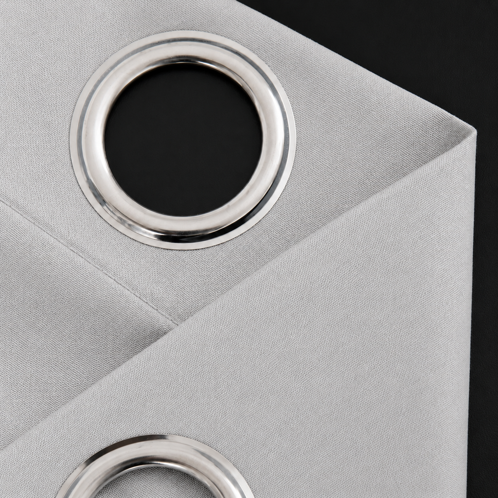 Rideaux occultant thermique | Gris clair