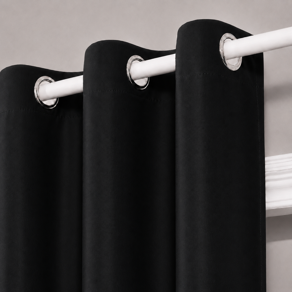 Rideaux occultant thermique | Noir