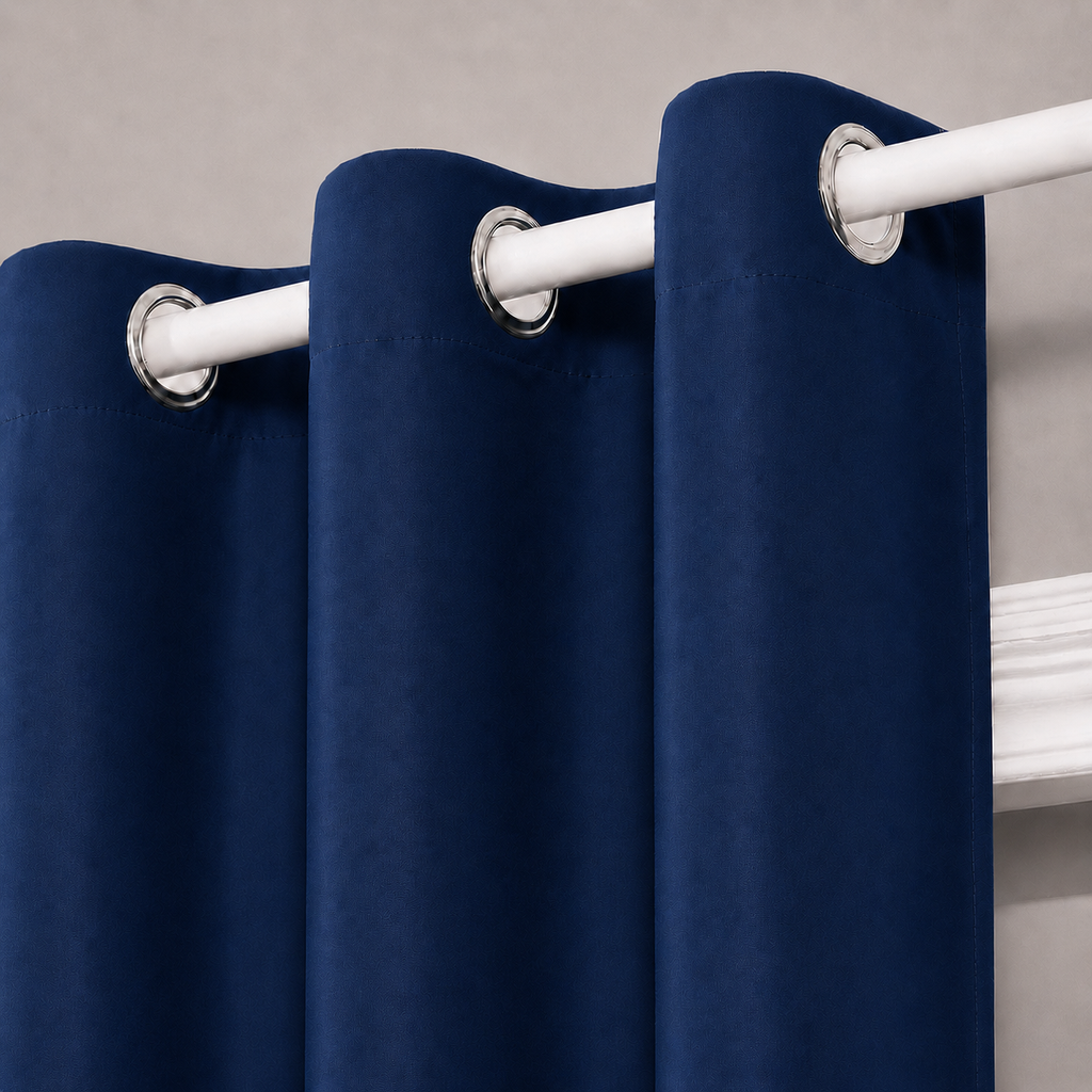 Rideaux occultant thermique premium | Bleu